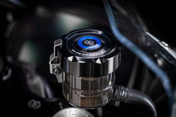 Bremsflüssigkeitsbehälter-Abdeckung vorne schwarz Universal